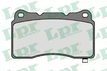 05P1773 LPR Комплект тормозных колодок, дисковый тормоз