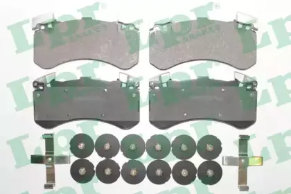 05P1806 LPR Комплект тормозных колодок, дисковый тормоз