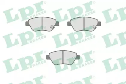 05P1815 LPR Комплект тормозных колодок, дисковый тормоз
