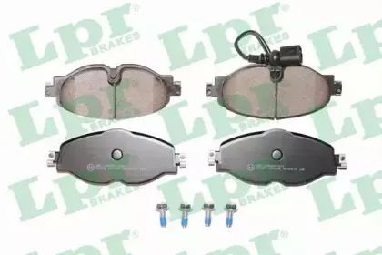 05P1834 LPR Комплект тормозных колодок, дисковый тормоз