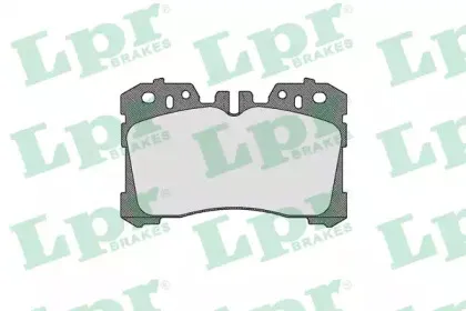 05P1848 LPR Комплект тормозных колодок, дисковый тормоз