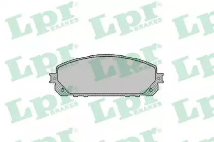 05P1956 LPR Комплект тормозных колодок, дисковый тормоз