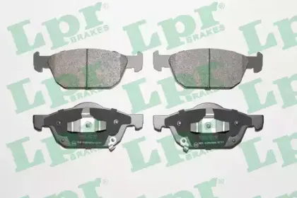 05P1991 LPR Комплект тормозных колодок, дисковый тормоз