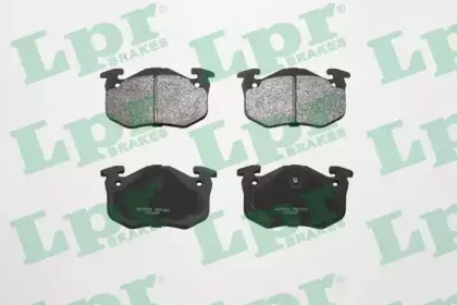 05P201 LPR Комплект тормозных колодок, дисковый тормоз