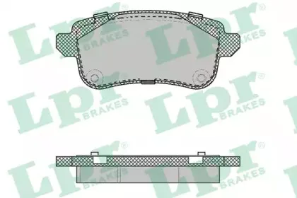 05P2014 LPR Комплект тормозных колодок, дисковый тормоз