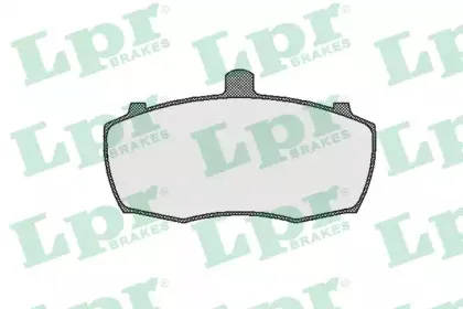 05P261 LPR Комплект тормозных колодок, дисковый тормоз