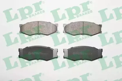 05P264 LPR Комплект тормозных колодок, дисковый тормоз