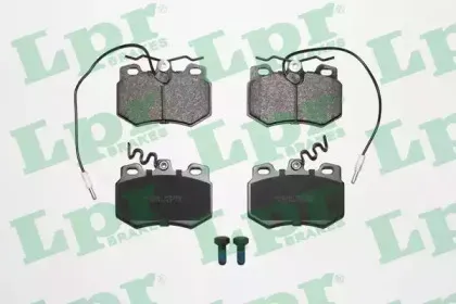 05P282 LPR Комплект тормозных колодок, дисковый тормоз