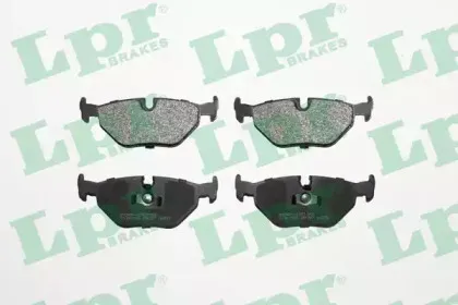 05P297 LPR Комплект тормозных колодок, дисковый тормоз