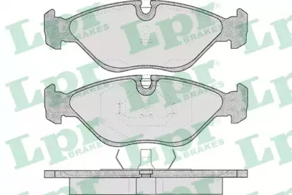 05P310 LPR Комплект тормозных колодок, дисковый тормоз