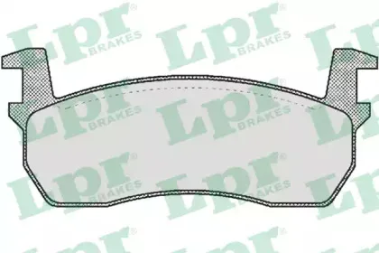 05P313 LPR Комплект тормозных колодок, дисковый тормоз