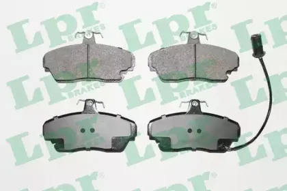 05P340 LPR Комплект тормозных колодок, дисковый тормоз