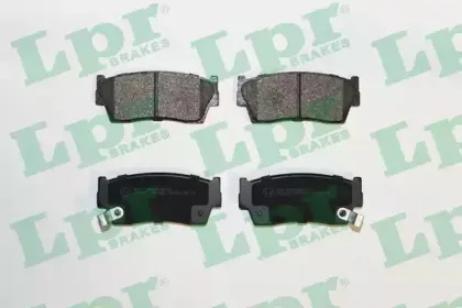 05P342 LPR Комплект тормозных колодок, дисковый тормоз