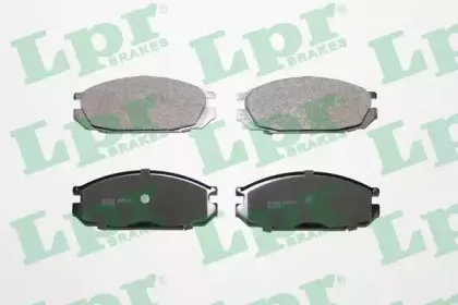 05P376 LPR Комплект тормозных колодок, дисковый тормоз