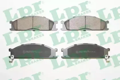 05P378 LPR Комплект тормозных колодок, дисковый тормоз