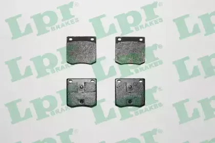 05P394 LPR Комплект тормозных колодок, дисковый тормоз