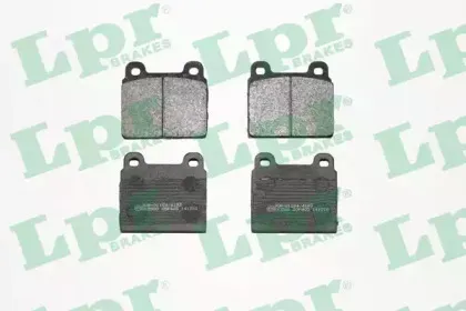 05P405 LPR Комплект тормозных колодок, дисковый тормоз