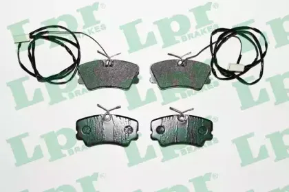 05P421 LPR Комплект тормозных колодок, дисковый тормоз