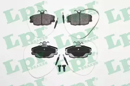 05P422 LPR Комплект тормозных колодок, дисковый тормоз