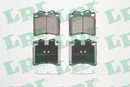 05P437 LPR Комплект тормозных колодок, дисковый тормоз
