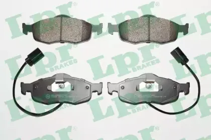 05P461 LPR Комплект тормозных колодок, дисковый тормоз