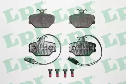 05P468 LPR Комплект тормозных колодок, дисковый тормоз