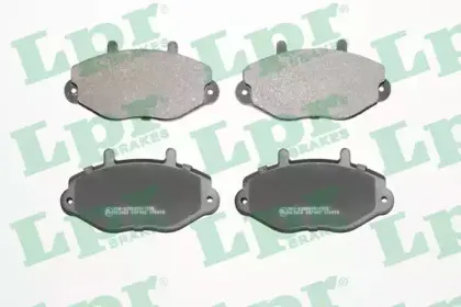 05P482 LPR Комплект тормозных колодок, дисковый тормоз