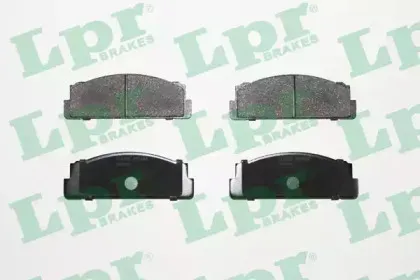 05P489 LPR Комплект тормозных колодок, дисковый тормоз