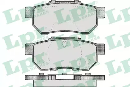 05P505 LPR Комплект тормозных колодок, дисковый тормоз