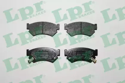 05P521 LPR Комплект тормозных колодок, дисковый тормоз