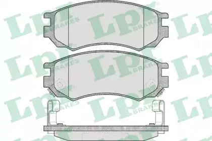 05P548 LPR Комплект тормозных колодок, дисковый тормоз