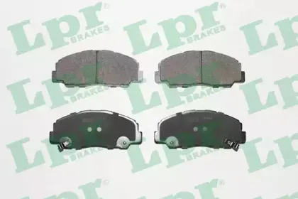 05P549 LPR Комплект тормозных колодок, дисковый тормоз