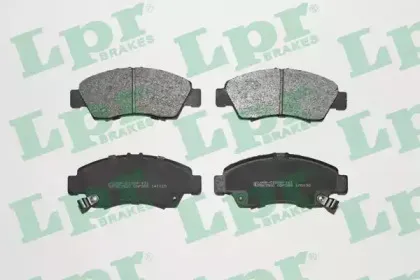 05P558 LPR Комплект тормозных колодок, дисковый тормоз