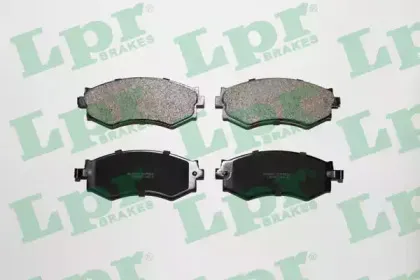 05P563 LPR Комплект тормозных колодок, дисковый тормоз
