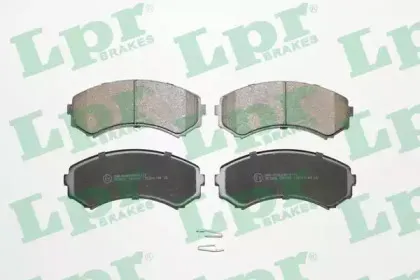 05P569 LPR Комплект тормозных колодок, дисковый тормоз