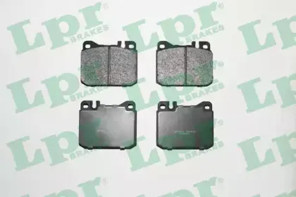 05P572 LPR Комплект тормозных колодок, дисковый тормоз