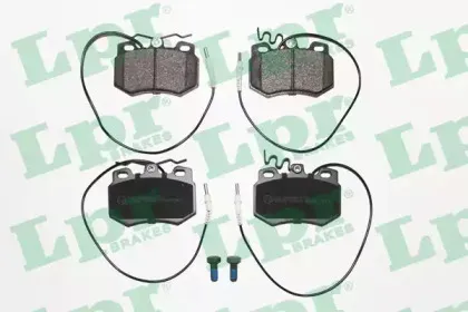 05P585 LPR Комплект тормозных колодок, дисковый тормоз