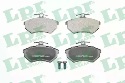 05P600 LPR Комплект тормозных колодок, дисковый тормоз