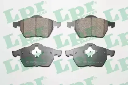 05P612 LPR Комплект тормозных колодок, дисковый тормоз