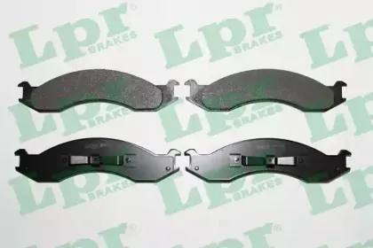 05P630 LPR Комплект тормозных колодок, дисковый тормоз