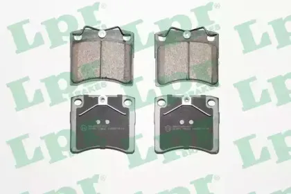 05P631 LPR Комплект тормозных колодок, дисковый тормоз