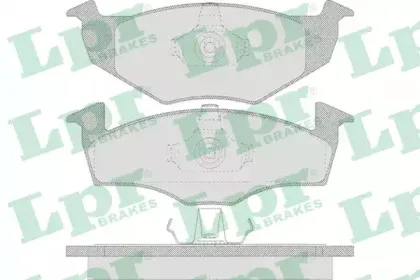 05P638 LPR Комплект тормозных колодок, дисковый тормоз