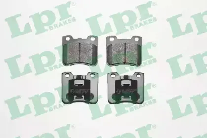 05P643 LPR Комплект тормозных колодок, дисковый тормоз