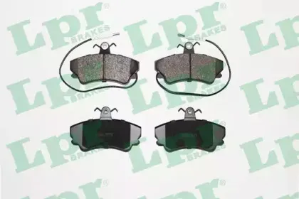 05P653 LPR Комплект тормозных колодок, дисковый тормоз