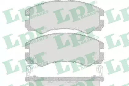05P658 LPR Комплект тормозных колодок, дисковый тормоз