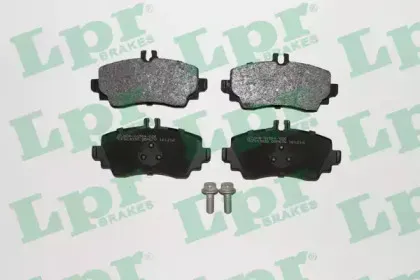 05P670 LPR Комплект тормозных колодок, дисковый тормоз
