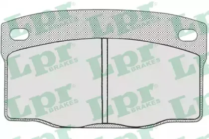 05P681 LPR Комплект тормозных колодок, дисковый тормоз