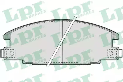 05P685 LPR Комплект тормозных колодок, дисковый тормоз