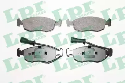 05P744 LPR Комплект тормозных колодок, дисковый тормоз