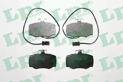 05P752 LPR Комплект тормозных колодок, дисковый тормоз